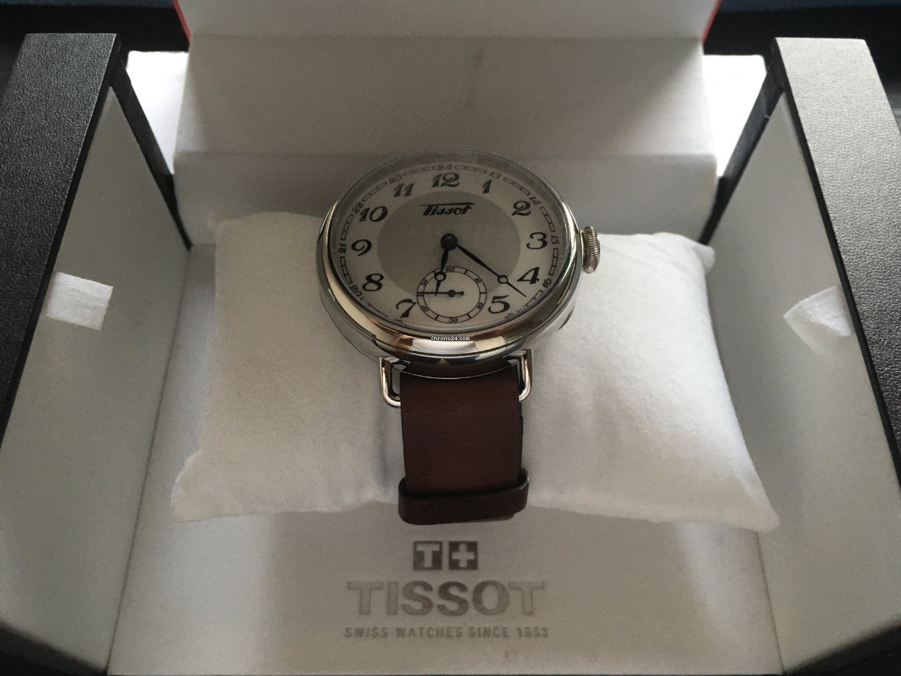 IMG_9081 Tissot Heritage Mens watch Unisex Manual winding Steel T104.405.16.012.00 Replica 4