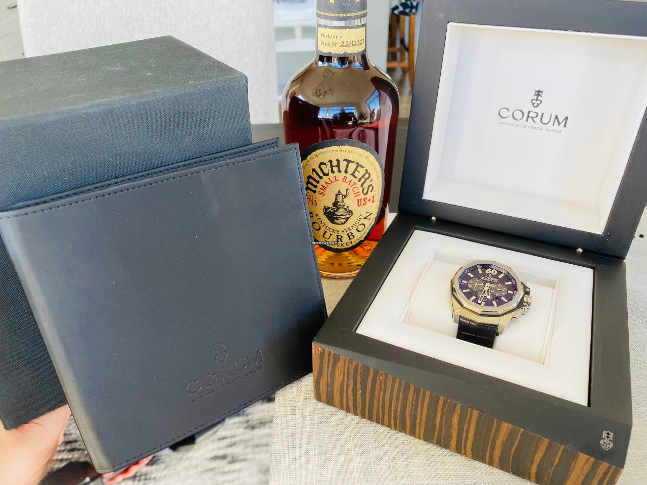 Corum Admirals Cup AC-One Mens watch Unisex Automatic 132.201.04 0F01 AN10 Replica 4