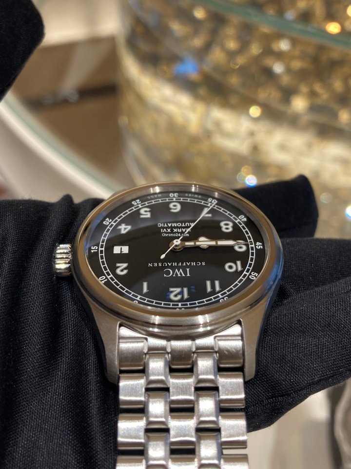 IMG_9081 IWC Pilot Mark Mens watch Unisex Automatic Steel IW325517 Replica 4