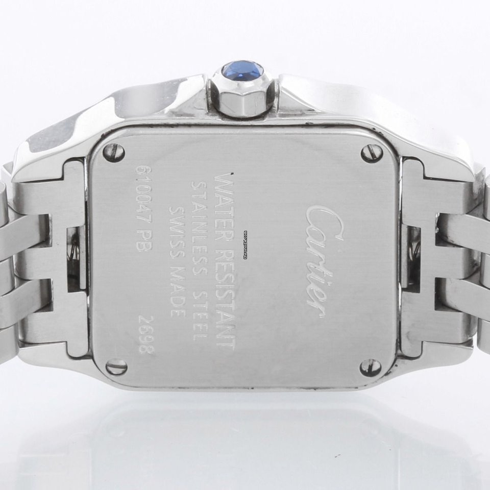IMG_9081 Cartier Santos Demoiselle Womens watch Quartz Steel W25064Z5 2698 Replica 4