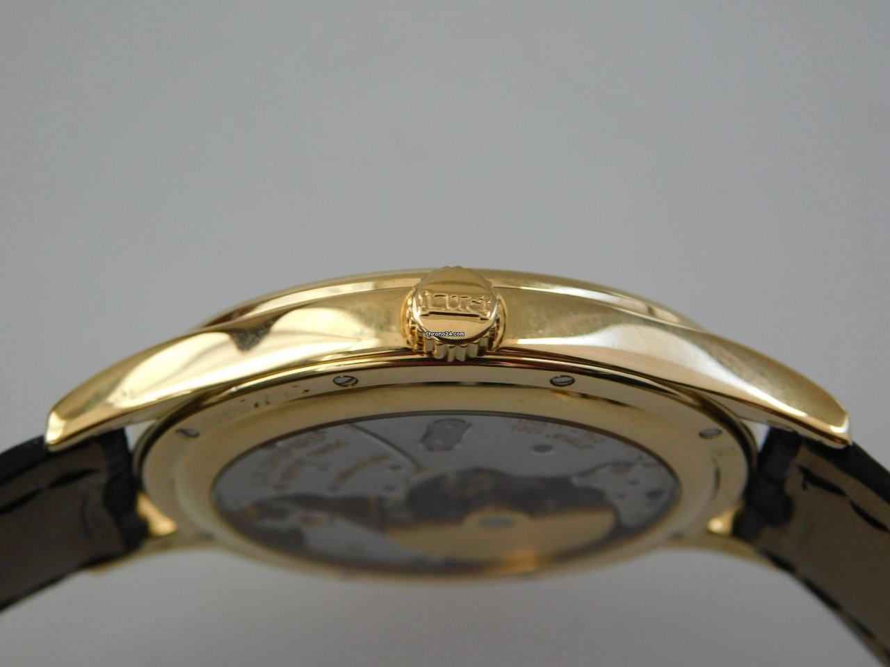 Chopard L.U.C Mens watch Unisex Automatic Yellow gold 16 1860 Replica 4