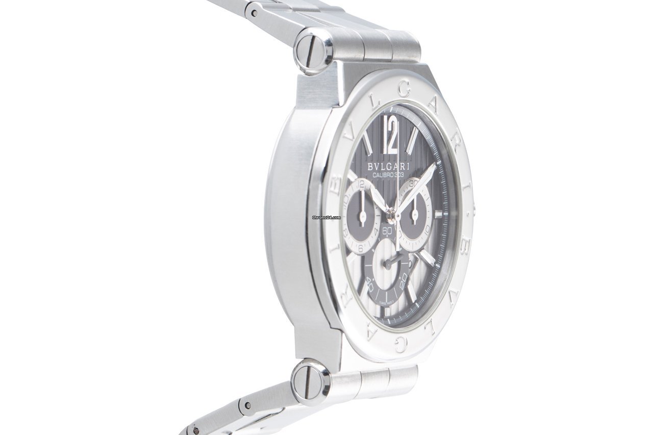 Bulgari Diagono Mens watch Unisex Automatic Steel DG42SCH Replica 4