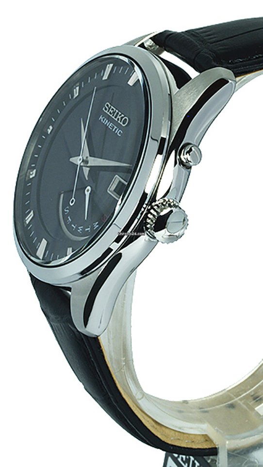 IMG_9081 Seiko Kinetic Mens watch Unisex Manual winding Steel SRN045P2 Replica 4