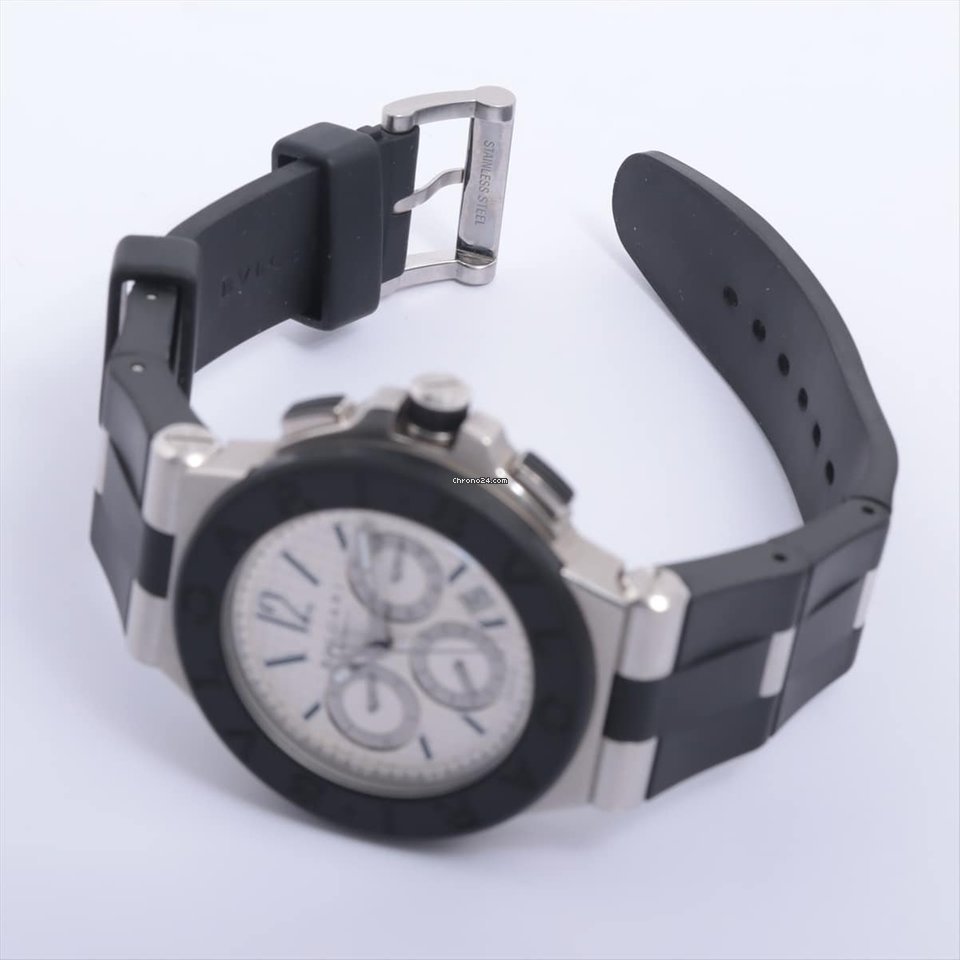 Bulgari Diagono Automatic Steel DG42SVCH Replica 4