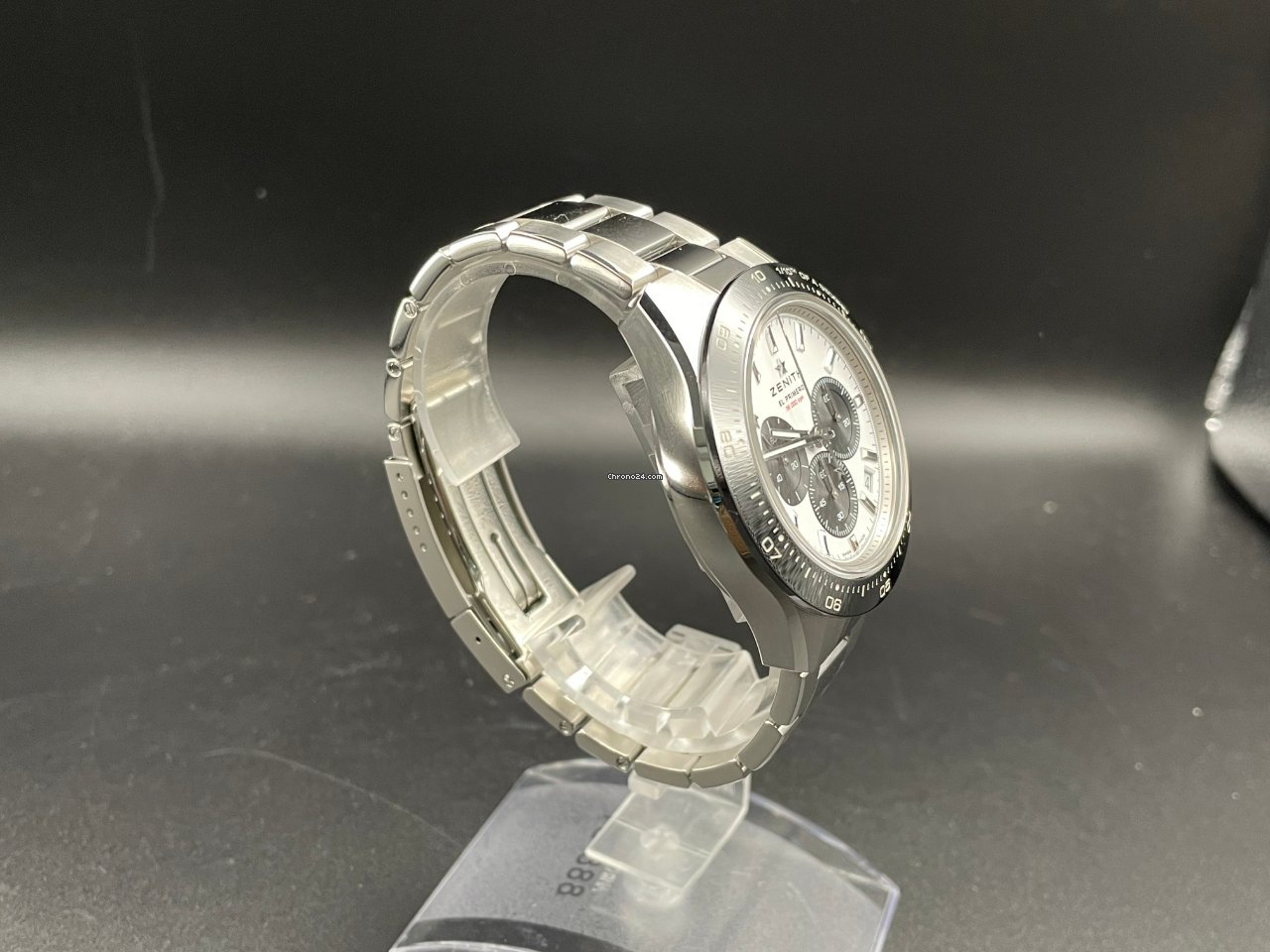 Zenith Chronomaster Sport Mens watch Unisex Automatic Steel 03.3102.3600.02 M3100 Replica 4