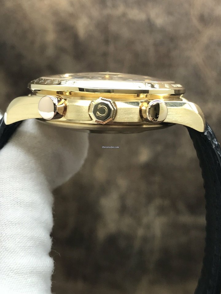 Omega Speedmaster Day Date Automatic Yellow gold 3621.80.00 Replica 4