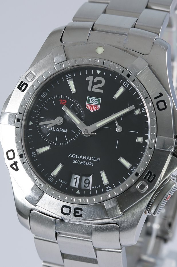 IMG_9081 TAG Heuer Aquaracer 300M Mens watch Unisex Quartz Steel WAF111Z.BA0801 Replica 4