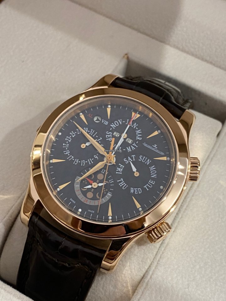 IMG_9081 Jaeger-LeCoultre Master Grand Reveil Mens watch Unisex Automatic Rose gold Q163247A Replica 4
