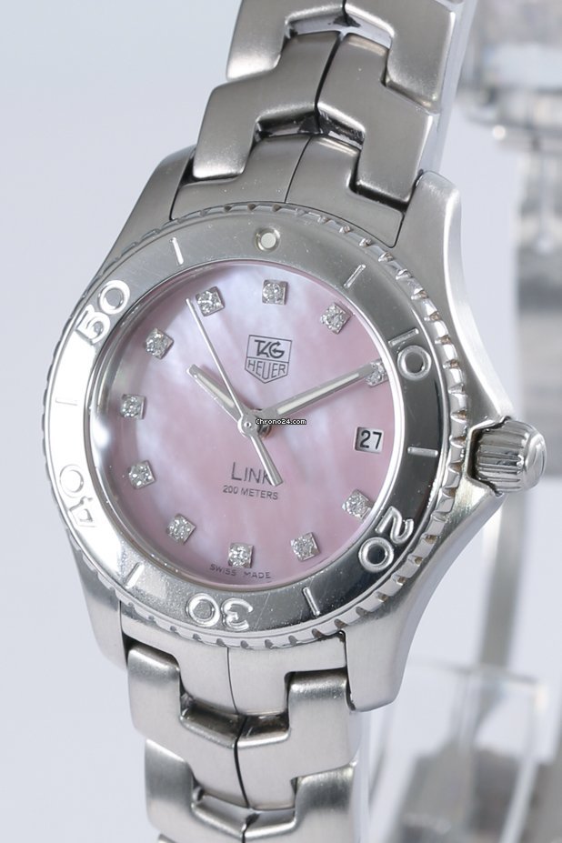 IMG_9081 TAG Heuer Link Lady Womens watch Quartz Steel WJ131C.BA0573 Replica 4