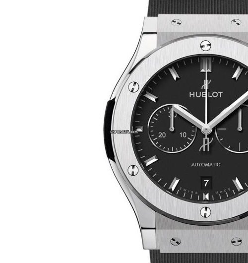 IMG_9081 Hublot Classic Fusion Chronograph Mens watch Unisex Automatic Titanium 541.NX.1171.RX Replica 4