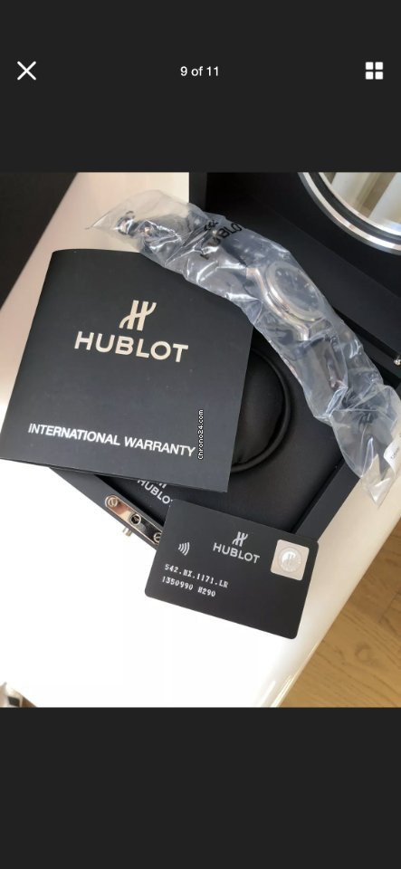 IMG_9081 Hublot Classic Fusion 45, 42, 38, 33 mm Mens watch Unisex Automatic Titanium 542.NX.1171.LR Replica 4