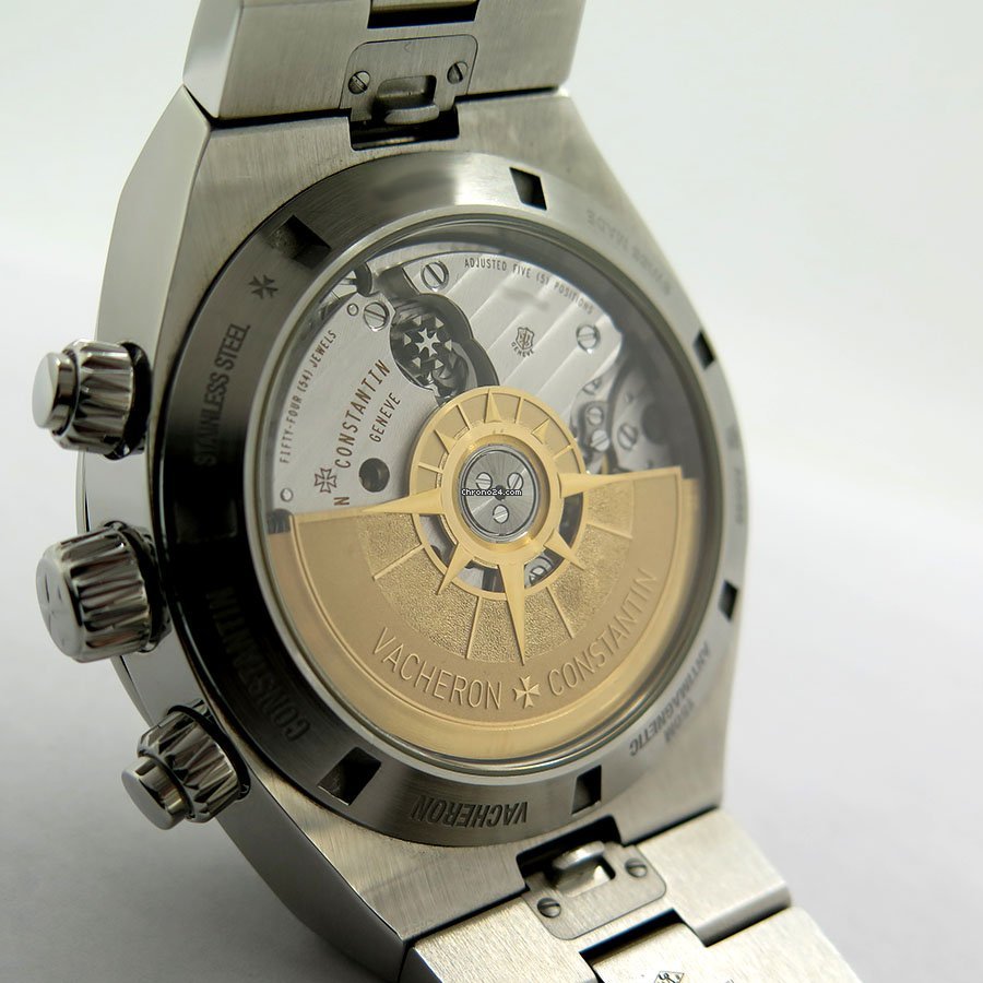 Vacheron Constantin Overseas Chronograph Mens watch Unisex Automatic Steel 5500V 110A-B075 Replica 4