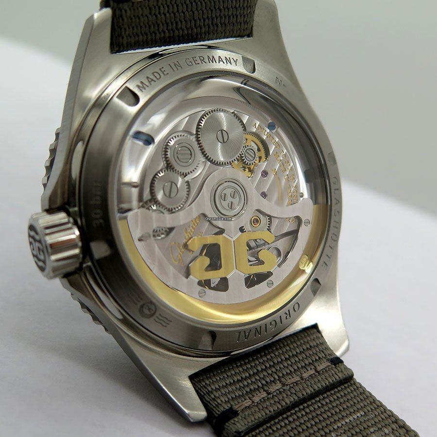 IMG_9081 Glashutte Original Mens watch Unisex Automatic Steel 1-36-13-01-80-34 Replica 4