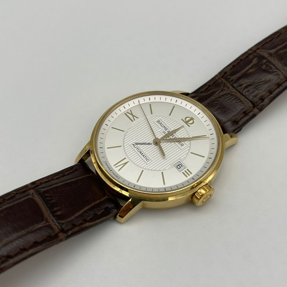 IMG_9081 Baume & Mercier Classima Mens watch Unisex Automatic Yellow gold 65627 Replica 4