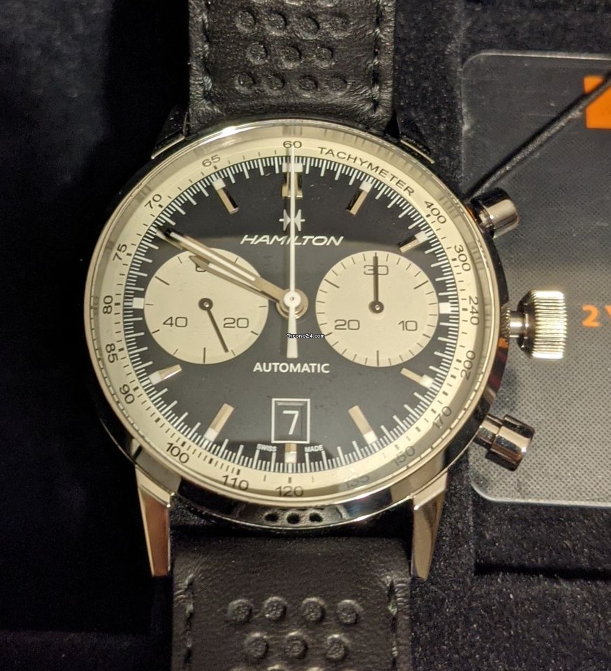 IMG_9081 Hamilton Intra-Matic Mens watch Unisex Automatic Steel H38716731 Replica 4