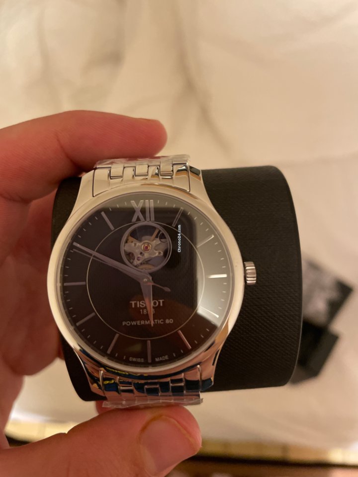 IMG_9081 Tissot Tradition Mens watch Unisex Automatic Steel T0639071105800 Replica 4