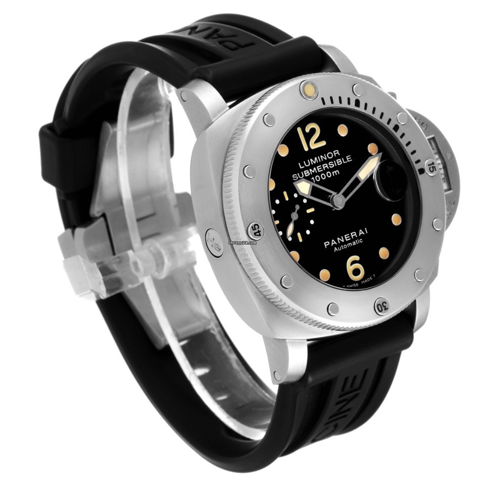 IMG_9081 Panerai Luminor 1950 Mens watch Unisex Automatic Titanium PAM00243 Replica 4
