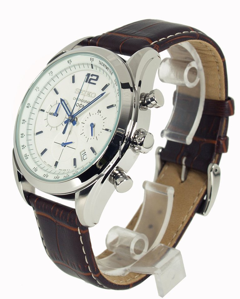 IMG_9081 Seiko Mens watch Unisex Quartz Steel SSB095P1 Replica 4