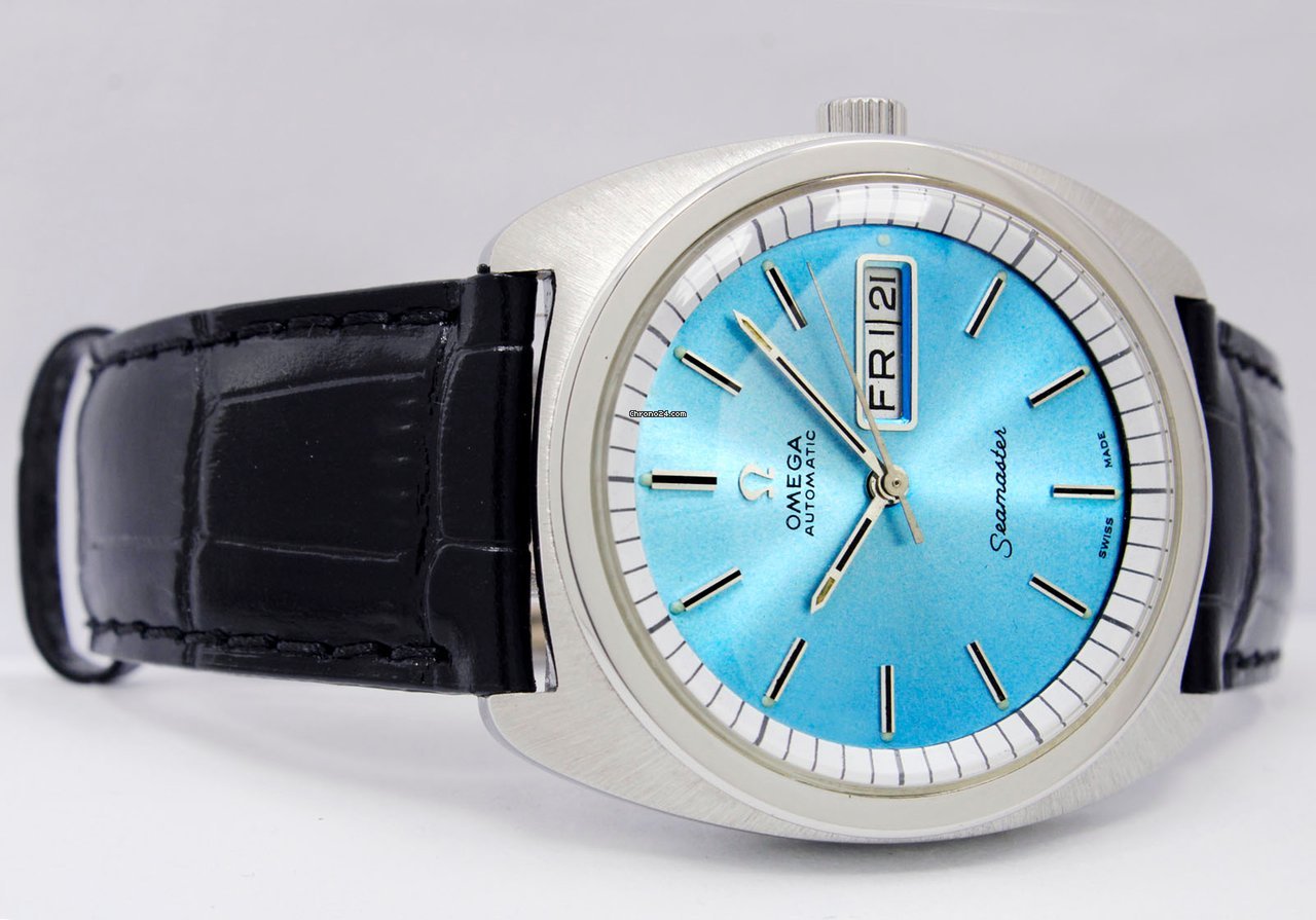 Omega Seamaster Mens watch Unisex Automatic Steel 166.064 Replica 4