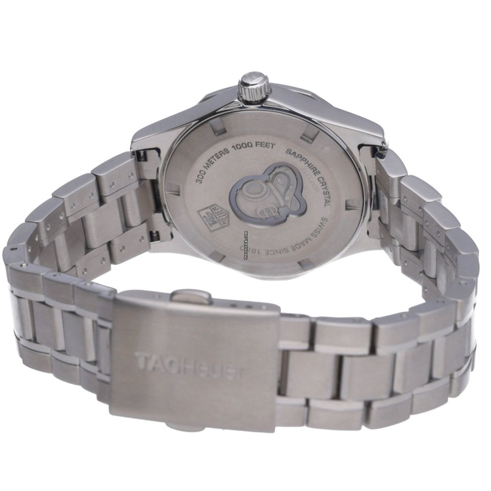 IMG_9081 TAG Heuer Aquaracer Lady Womens watch Quartz Steel WAF1312 Replica 4