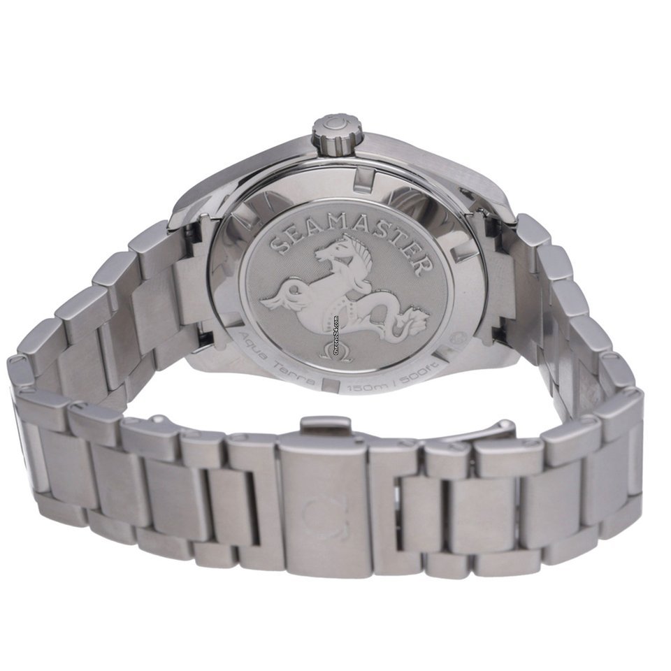 IMG_9081 Omega Seamaster Aqua Terra Mens watch Unisex Quartz Steel 231.10.39.61.06.001 Replica 4