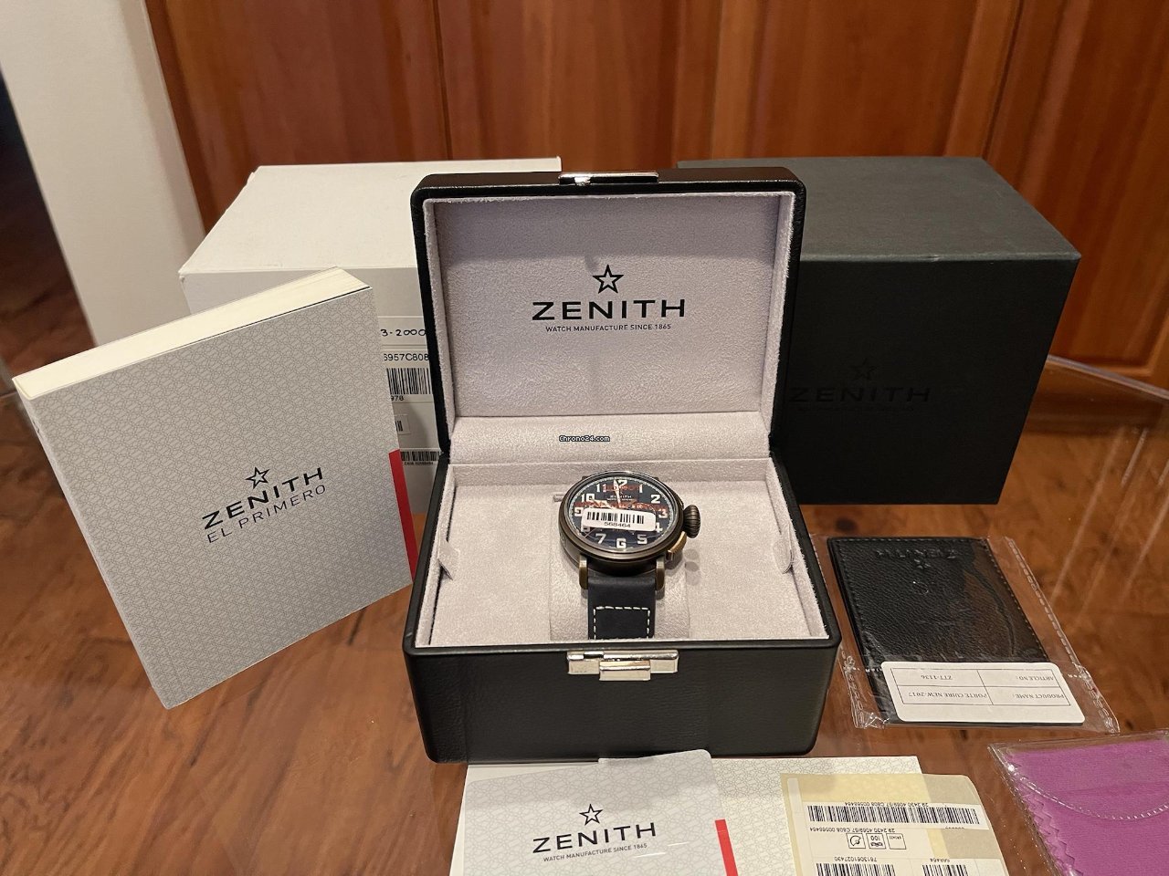 Zenith Pilot Type 20 Extra Special Mens watch Unisex Automatic Bronze 29.2430.4069 57.C808 Replica 4