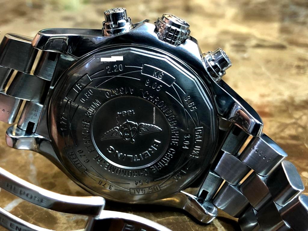 Breitling Super Avenger Steel A1337011 B682 Replica 4