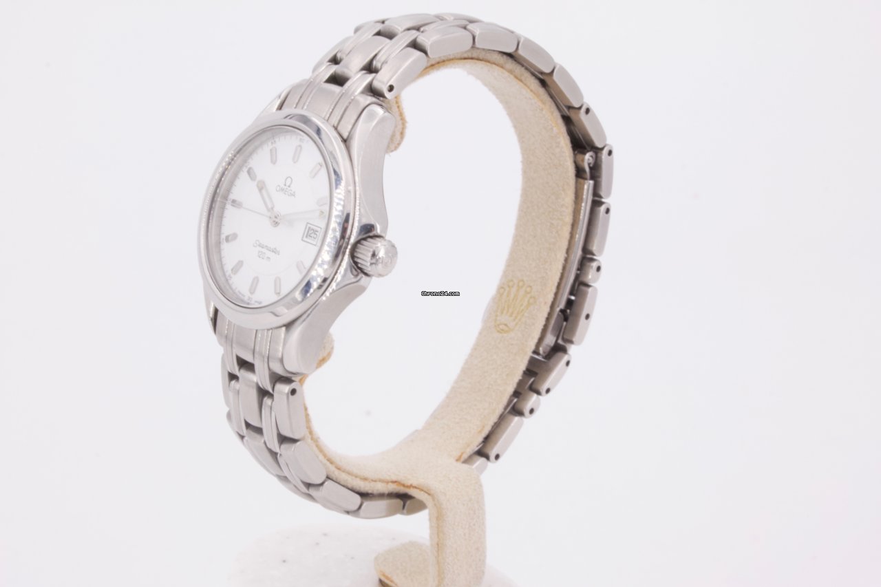 IMG_9081 Omega Seamaster Womens watch Quartz Steel 2571.81 Replica 4