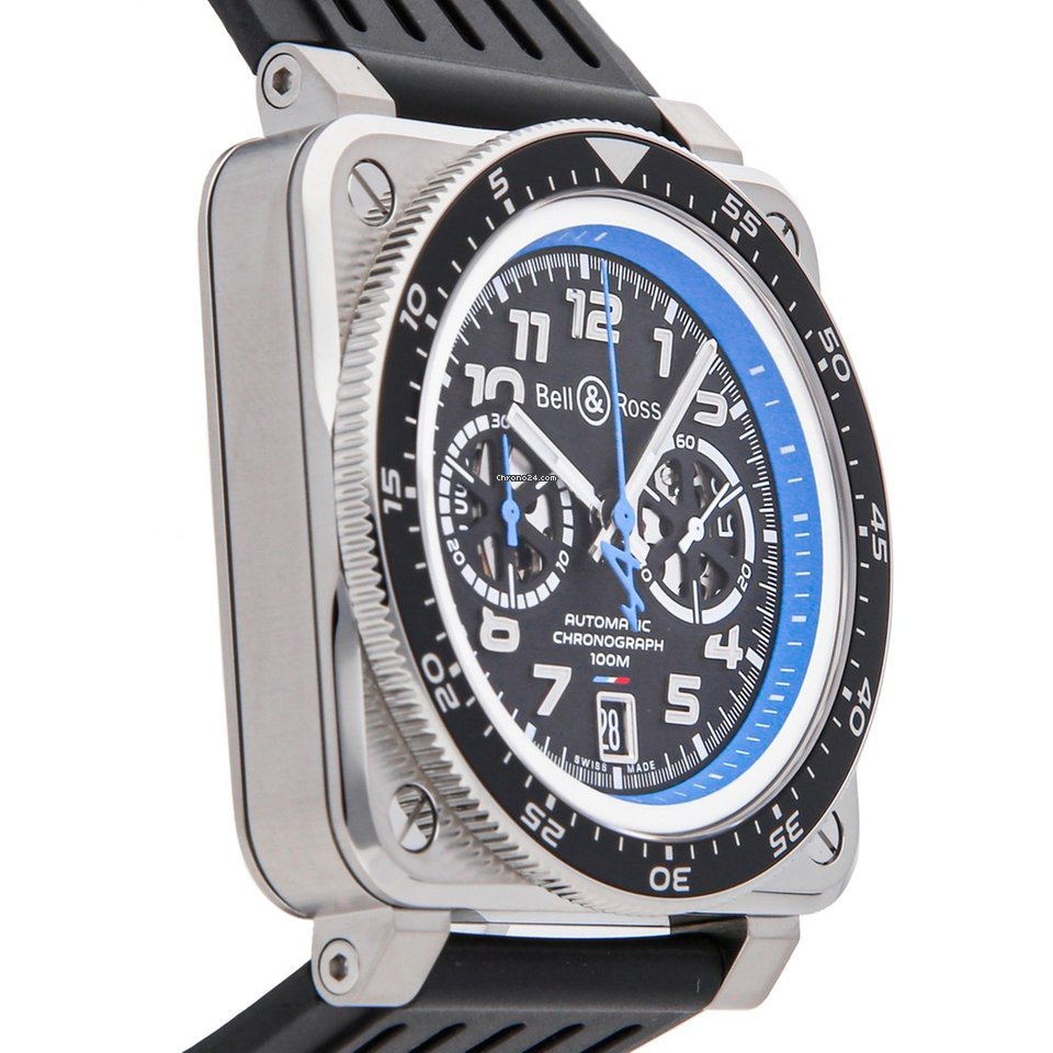 IMG_9081 Bell & Ross BR 03-94 Chronographe Mens watch Unisex Automatic Steel BR0394-A521 SRB Replica 4