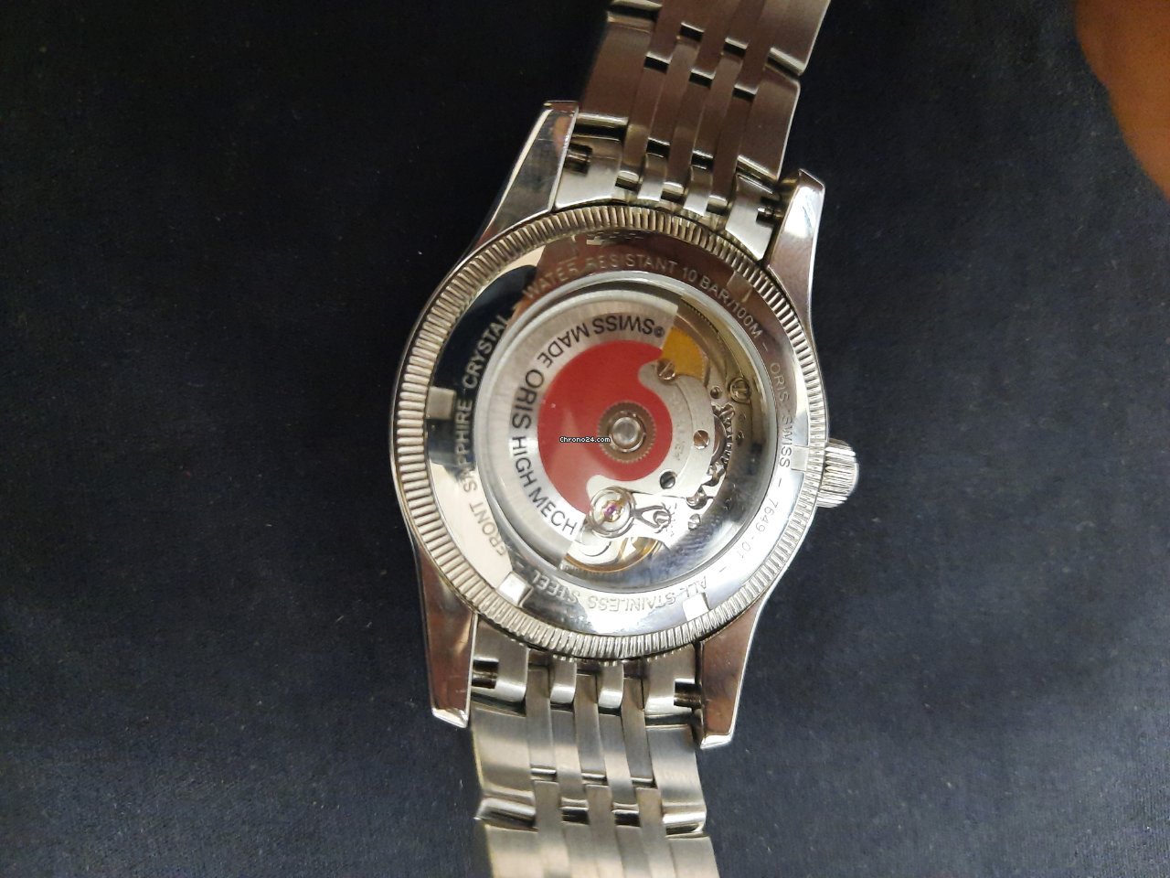 IMG_9081 Oris Big Crown Mens watch Unisex Automatic Steel 01 733 7649 4091-Set MB Replica 4