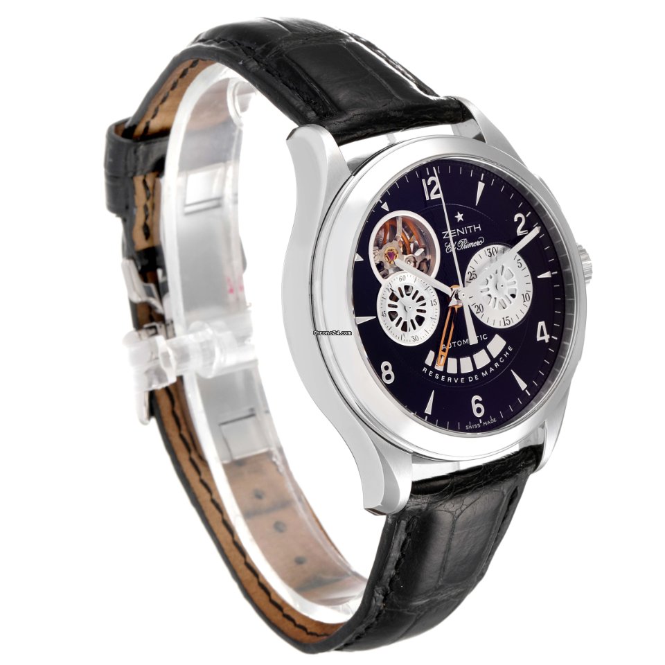 Zenith El Primero Mens watch Unisex Automatic Steel 03.0510.4021 01.C492 Replica 4