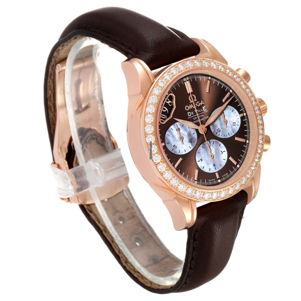IMG_9081 Omega De Ville Co-Axial Womens watch Automatic Rose gold 4877.60.37 Replica 4