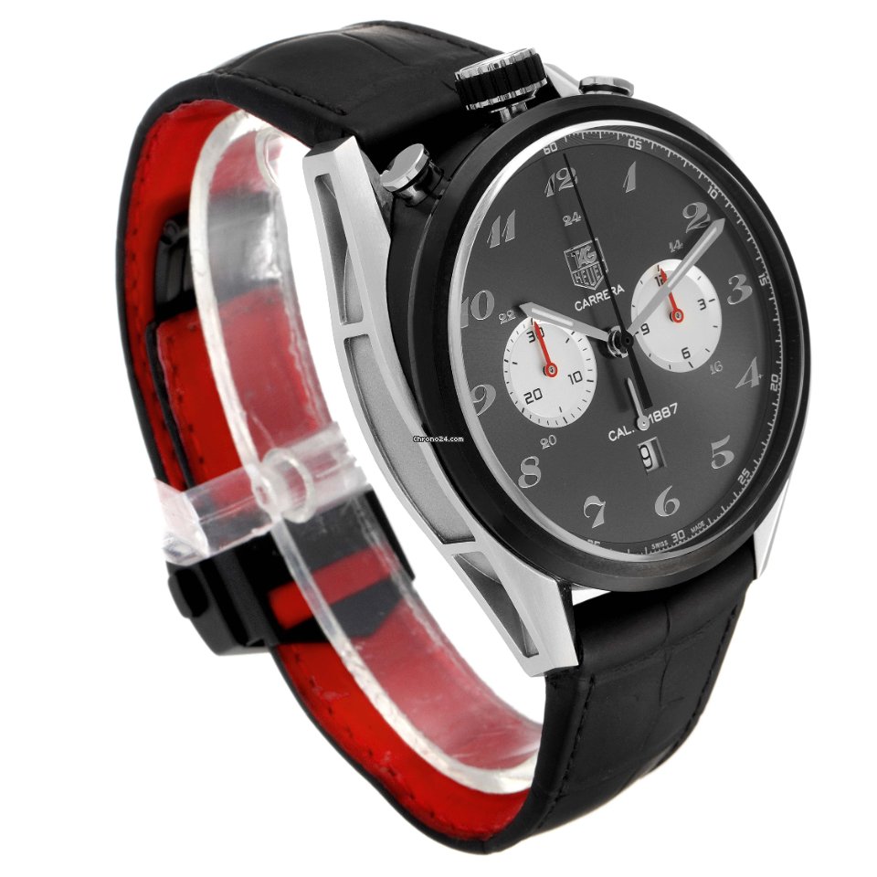 IMG_9081 TAG Heuer Carrera Calibre 1887 Mens watch Unisex Automatic Steel CAR2C14 Replica 4