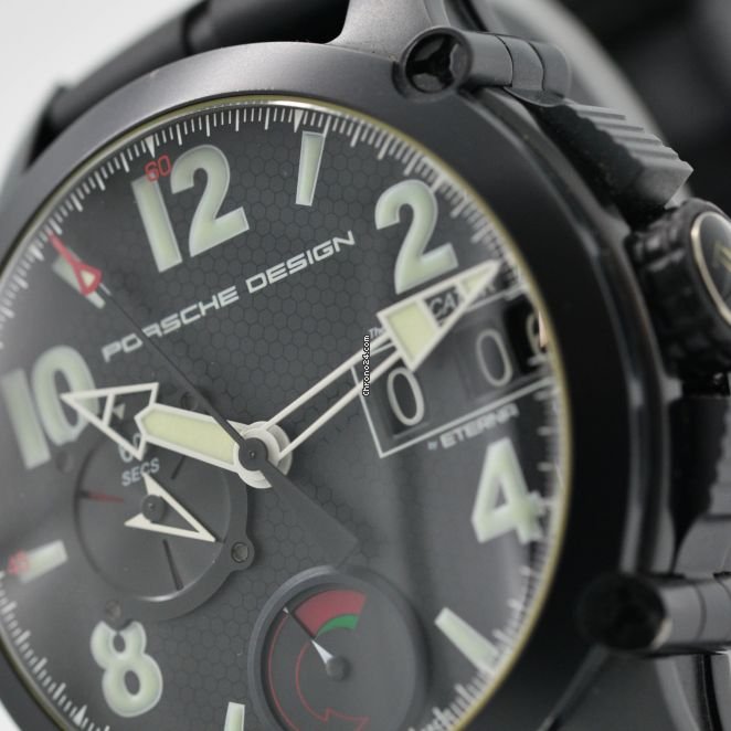 Porsche Design Indicator Mens watch Unisex Automatic Titanium P6910 Replica 4