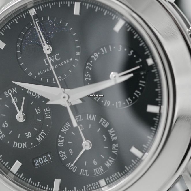 IWC Grande Complication Mens watch Unisex Automatic Platinum 3770 Replica 4