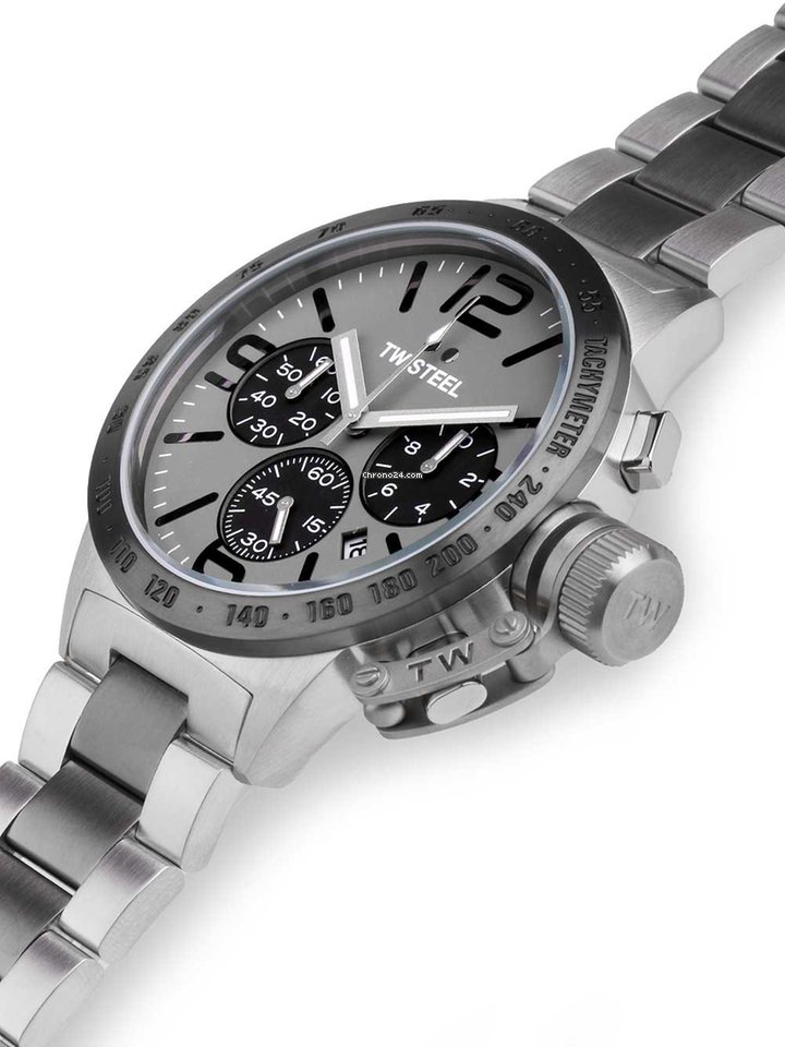IMG_9081 TW Steel Mens watch Unisex Quartz Steel CB203 Replica 4