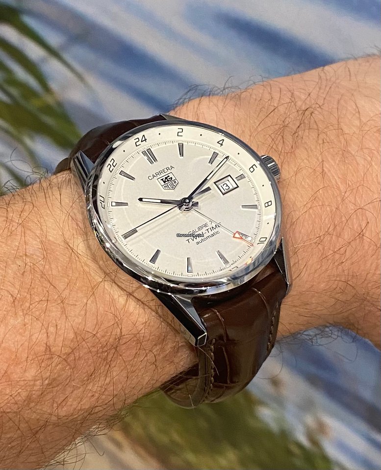 IMG_9081 TAG Heuer Carrera Calibre 7 Mens watch Unisex Automatic Steel WAR2011.FC6291 Replica 4