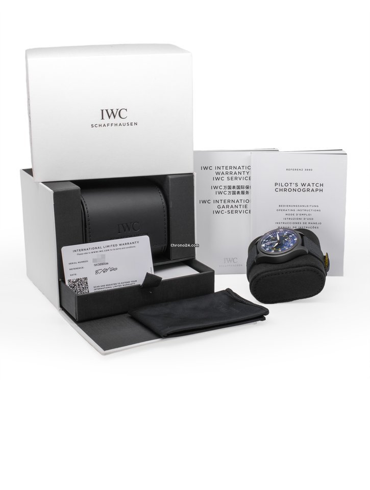 IWC Pilot Mens watch Unisex Automatic Steel IW389008 Replica 4