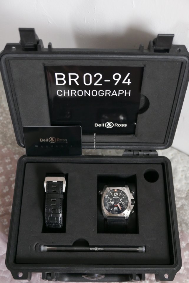 Bell & Ross BR 02 Mens watch Unisex Automatic Steel BR02-94-S Replica 4