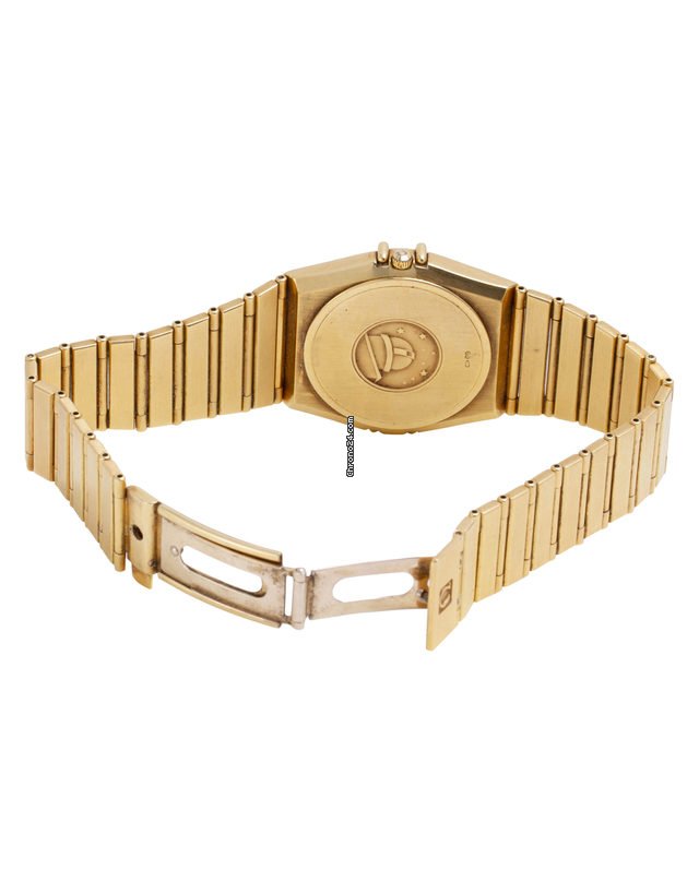 IMG_9081 Omega Constellation Mens watch Unisex Quartz Yellow gold 1112.30.00 Replica 4