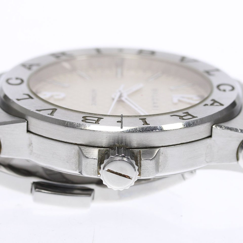 IMG_9081 Bulgari Diagono Mens watch Unisex Automatic Steel DG35S Replica 4