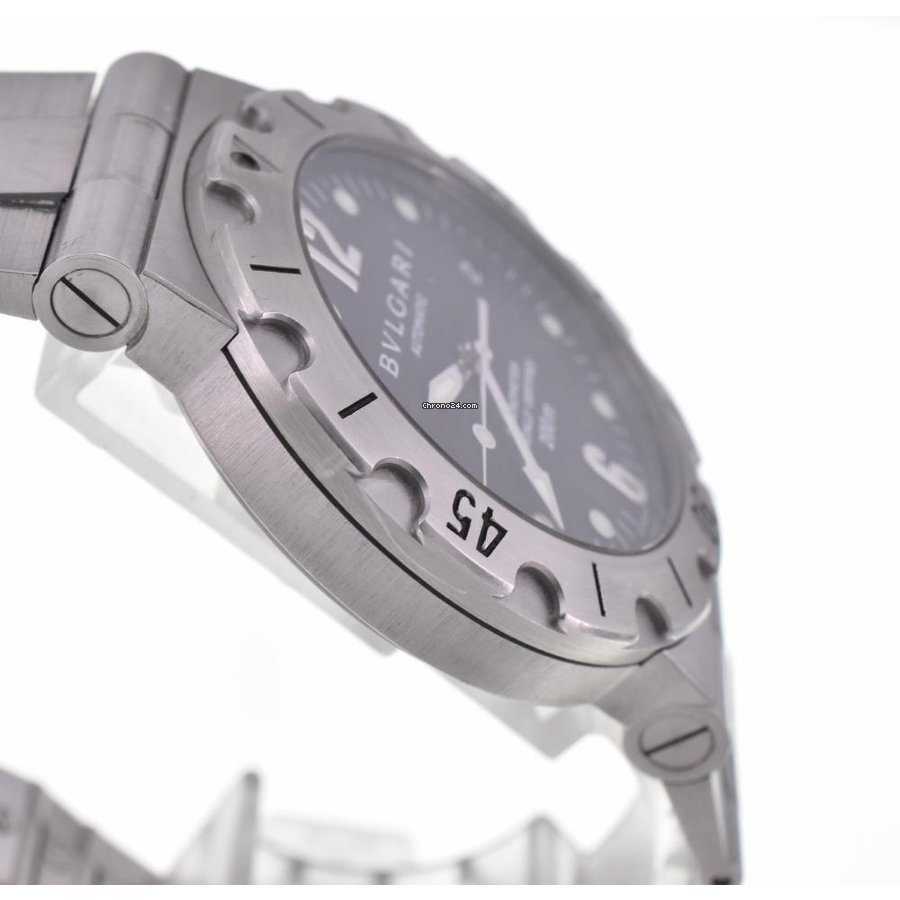 Bulgari Diagono Mens watch Unisex Automatic Steel SD38S Replica 4