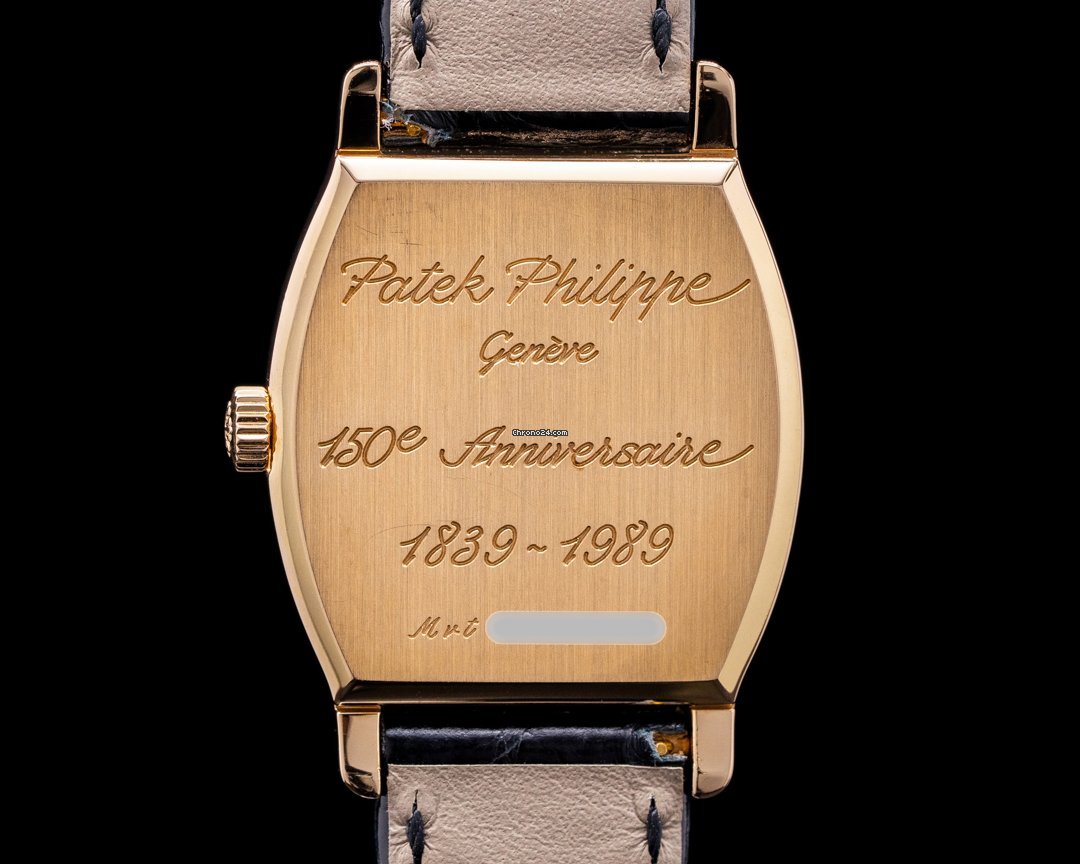 IMG_9081 Patek Philippe Mens watch Unisex Manual winding Rose gold 3969R Replica 4