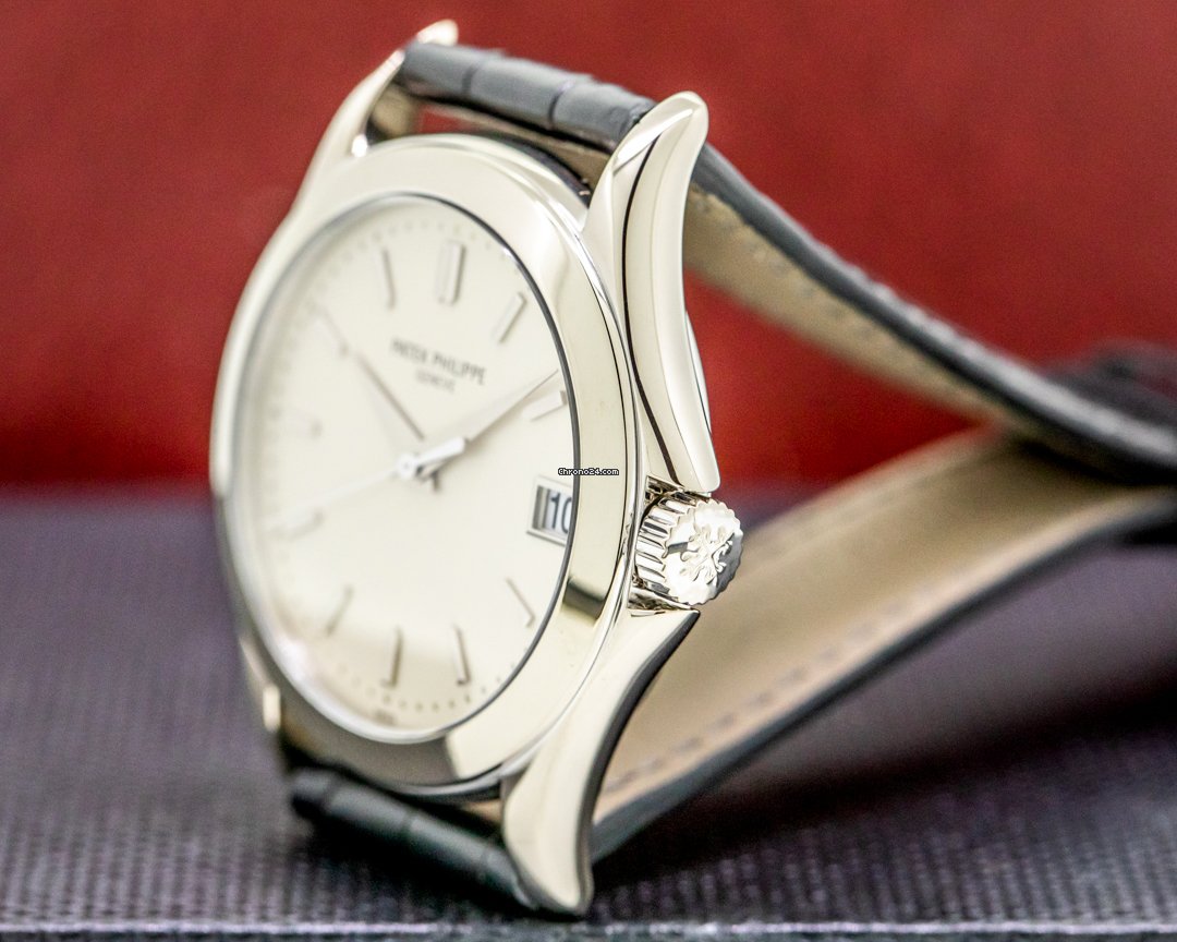 Patek Philippe Calatrava Mens watch Unisex Automatic White gold 5107G-001 Replica 4