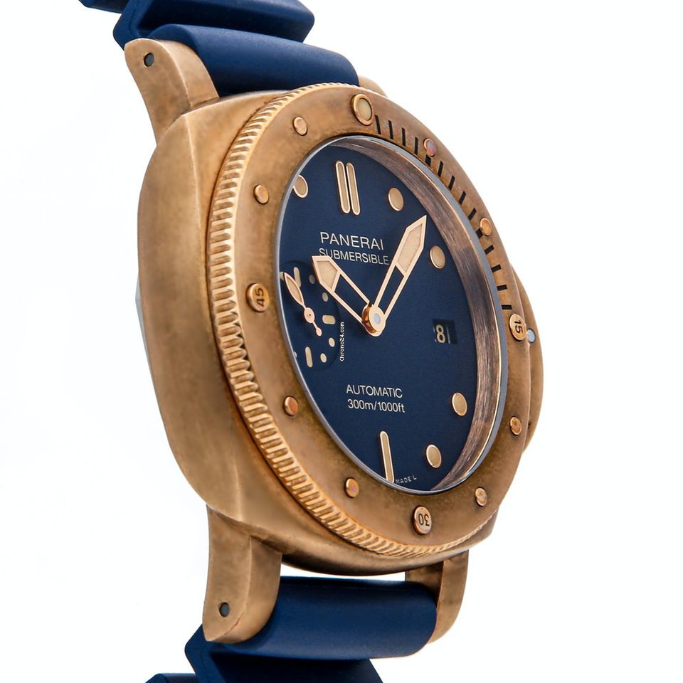 Panerai Special Editions Mens watch Unisex Automatic Bronze PAM01074 Replica 4