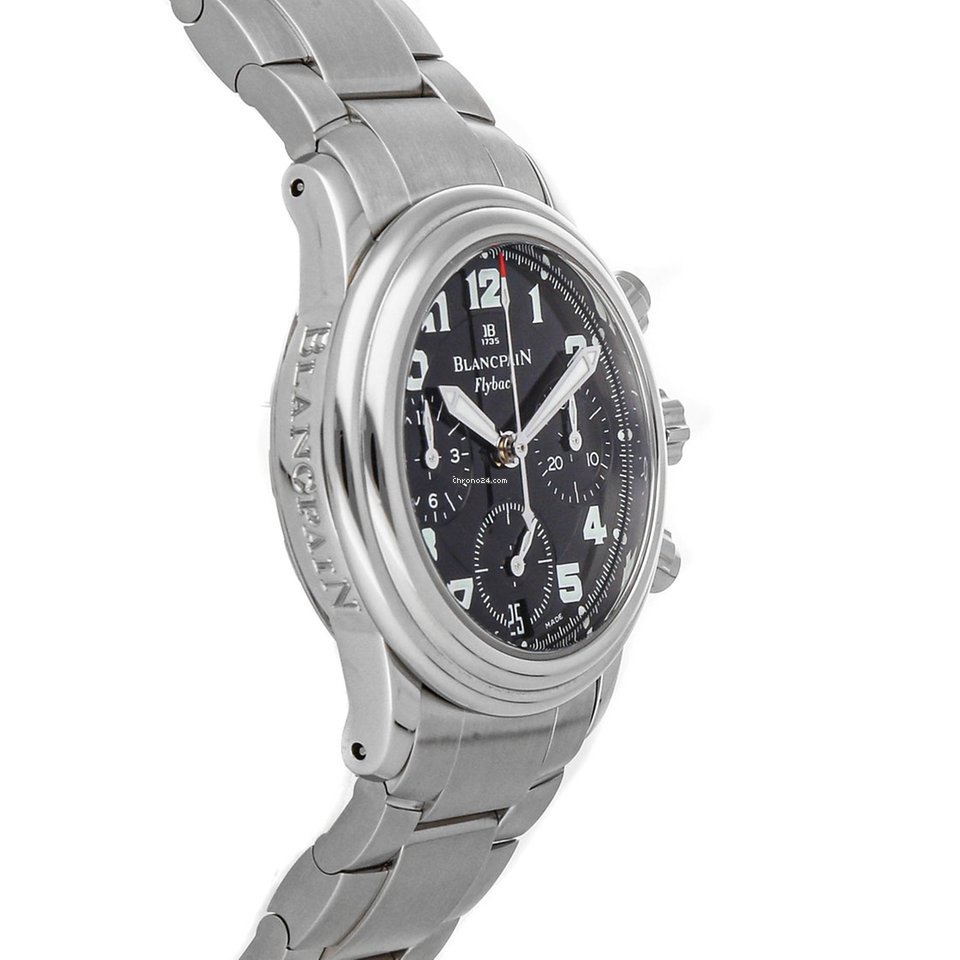 Blancpain Leman Fly-Back Mens watch Unisex Automatic Steel 2385F-1130-71 Replica 4