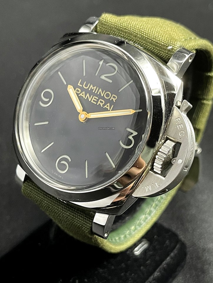IMG_9081 Panerai Special Editions Mens watch Unisex Manual winding Steel 1950 PAM606 Replica 4