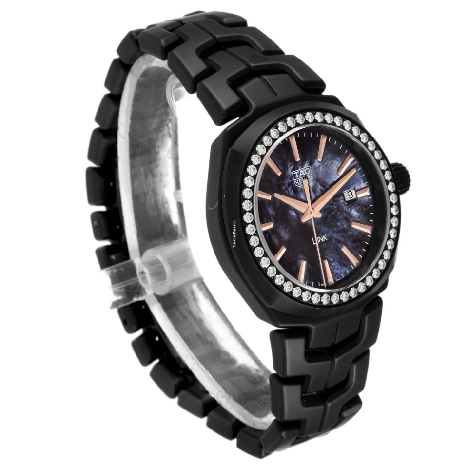 IMG_9081 TAG Heuer Link Lady Womens watch Quartz Ceramic WBC1391.BH0745 Replica 4