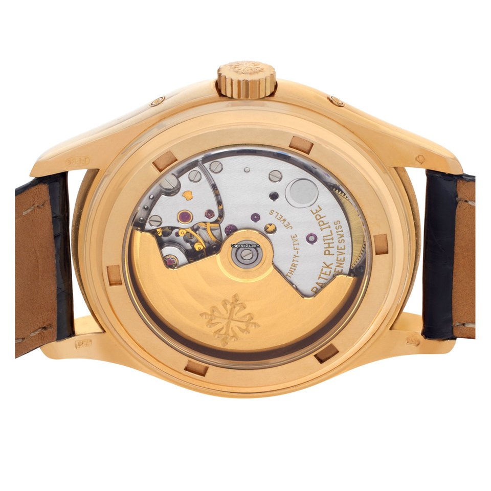 IMG_9081 Patek Philippe Annual Calendar Mens watch Unisex Automatic Rose gold 5035R-011 Replica 4