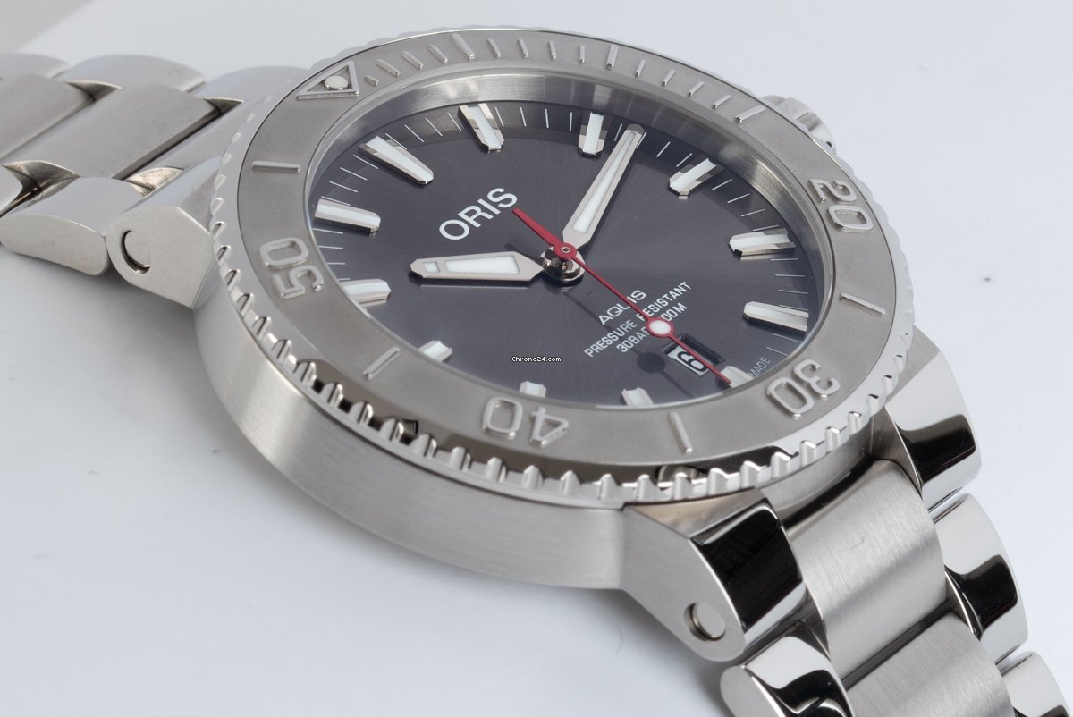 IMG_9081 Oris Aquis Date Mens watch Unisex Automatic Steel 01 733 7730 4153-07 8 24 05PEB Replica 4
